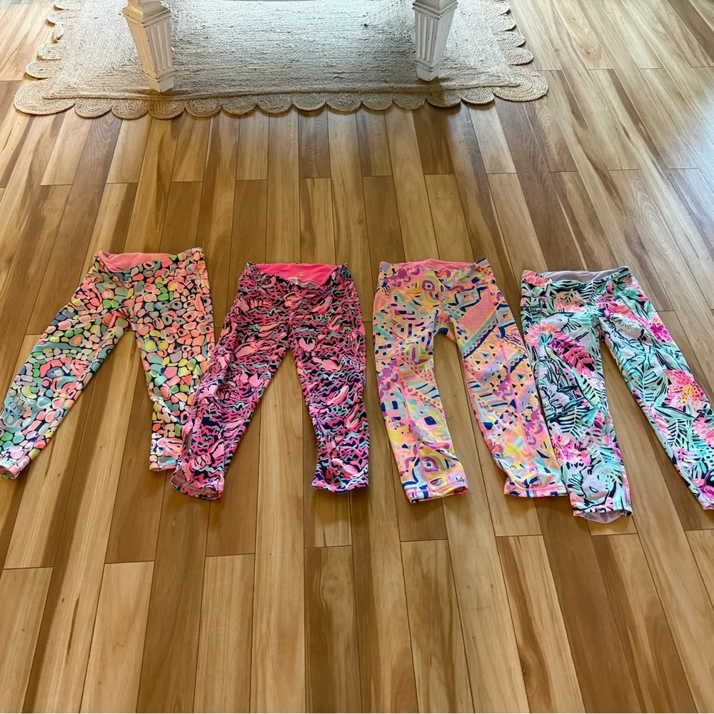 Lilly Pulitzer Colorful Patterned Leggings Set - Picture 12 of 12